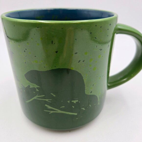 Tim Hortons Collectible Coffee Tea Mug Cup Green Beaver 2017 Read - Picture 4 of 10